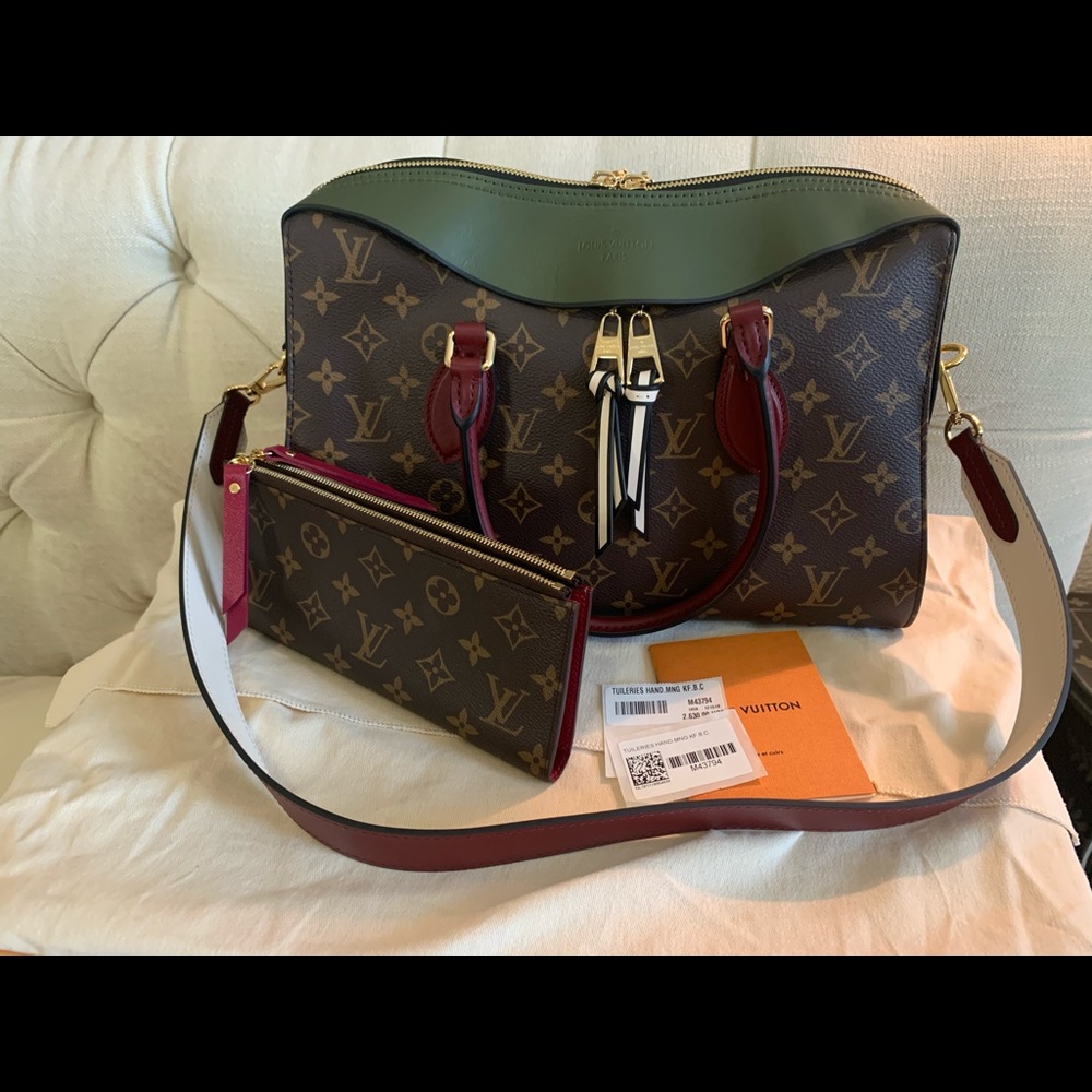 Louis Vuitton Tuileries bag & wallet